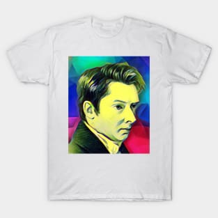 William Hazlitt Colourful Portrait | William Hazlitt Artwork 7 T-Shirt